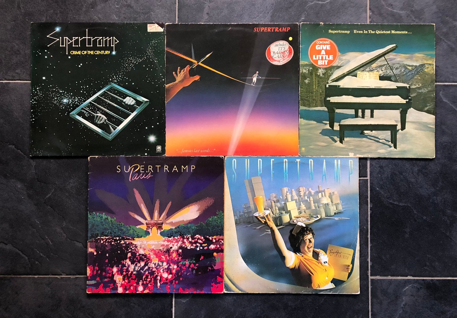 Supertramp collectie 6 lp’s, Ophalen, Zo goed als nieuw, LP