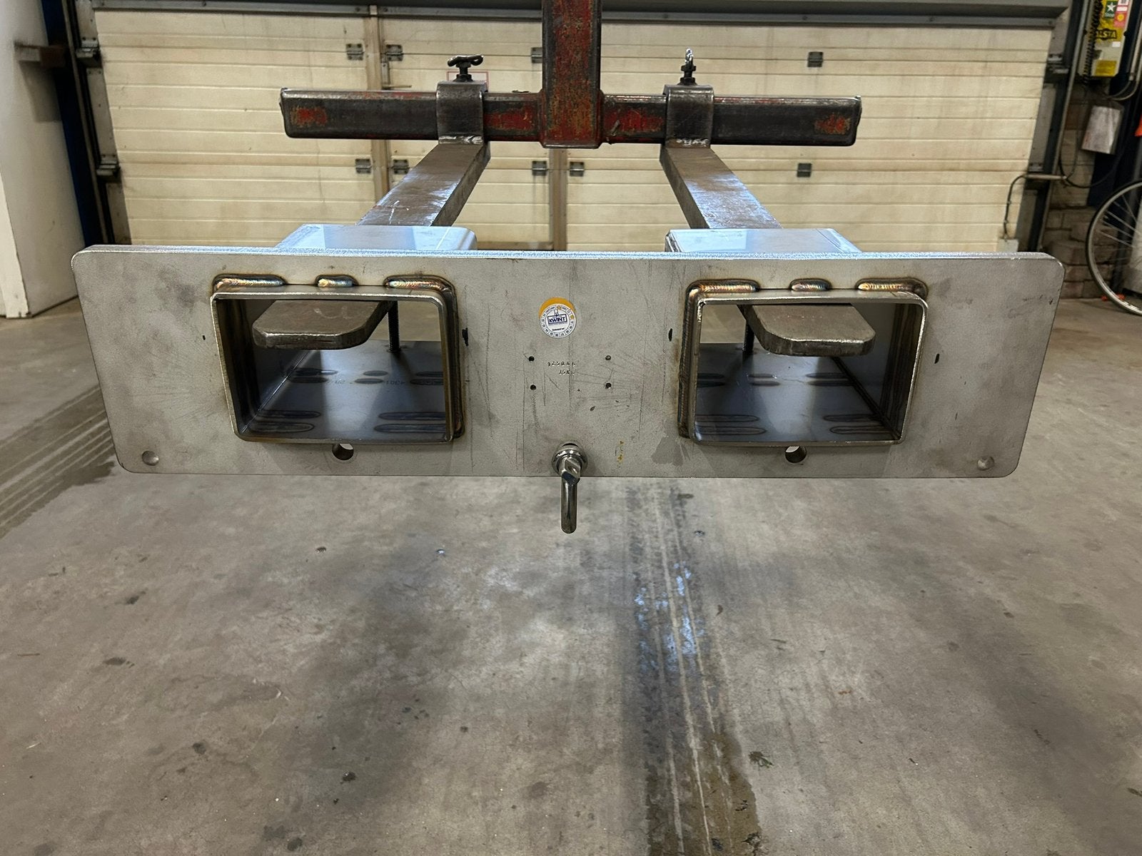 RVS hefbalk / lasthaak voor vorkheftruck, Ophalen, Nieuw