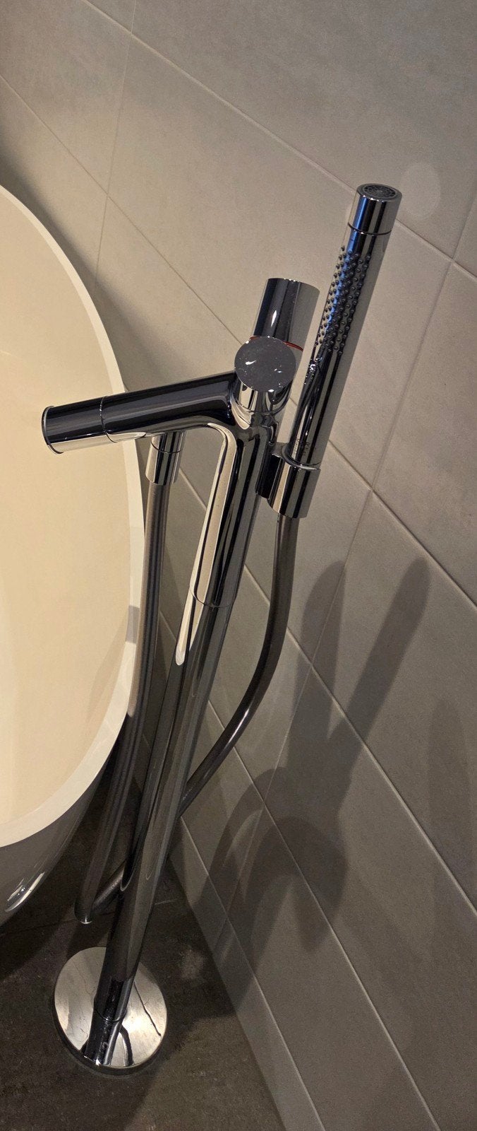 Hansgrohe  Axor staande mengkraan, Ophalen