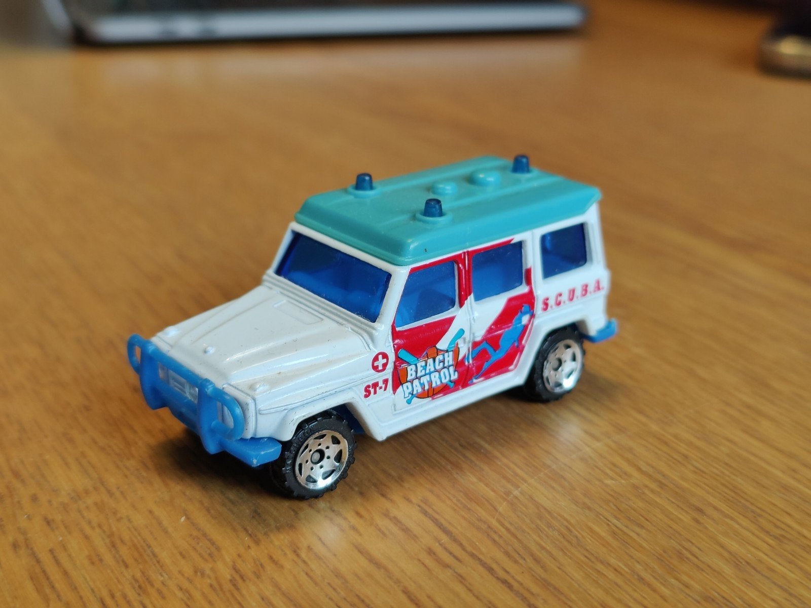 Matchbox Mercedes 280 GE Beach Patrol, Ophalen of Verzenden