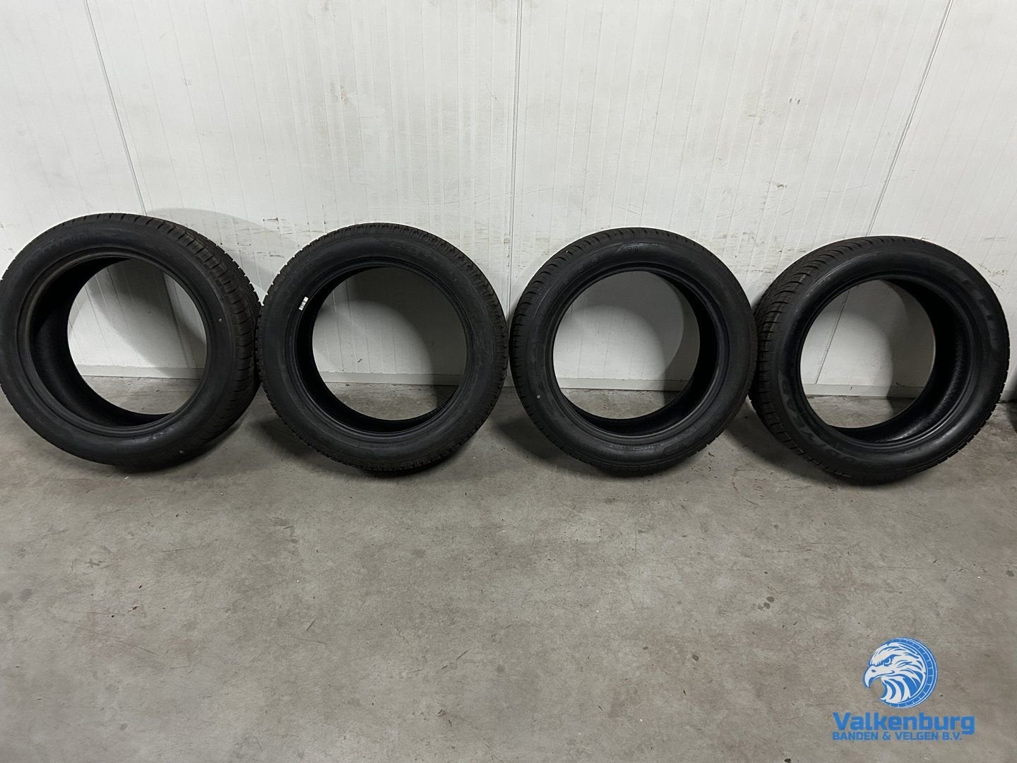 8mm! Audi E-tron demo zomerbanden 255/50R20 Goodyear Eagle F, Gebruikt, 255 mm, -, -