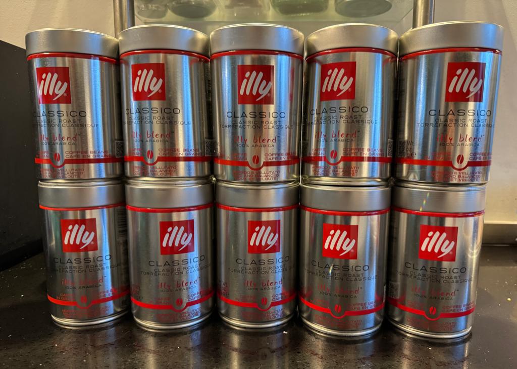 iIly lege koffieblikken 20x, Verzamelen, Ophalen, Zo goed als nieuw, Koffie, Overige merken