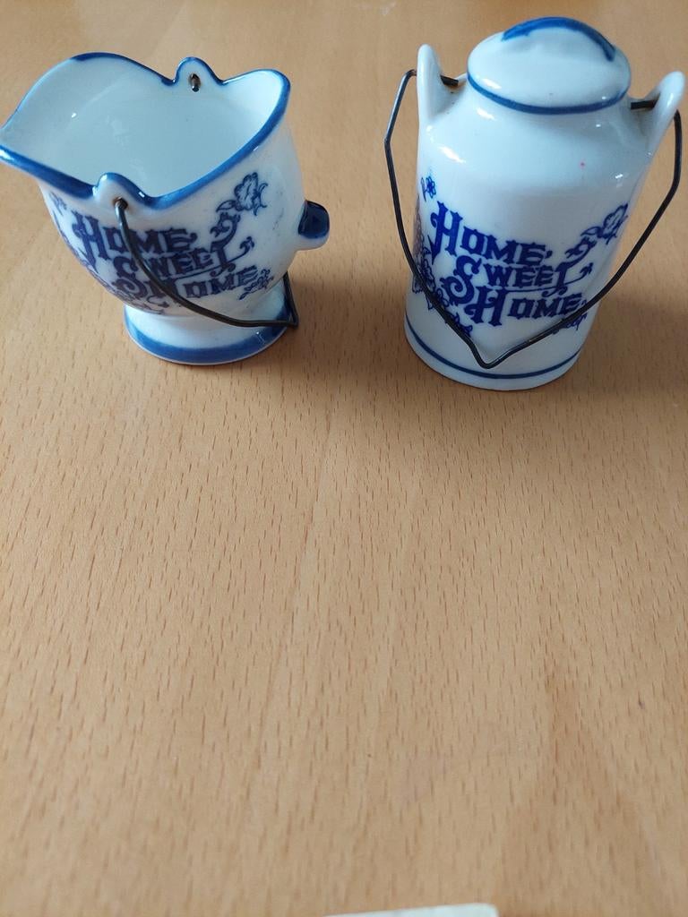 Set porcelijn voor Melk en suikerpot, Ophalen of Verzenden