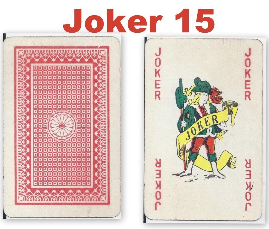 So joker 15: joker speelkaart, Ophalen of Verzenden, Zo goed als nieuw, Joker(s)