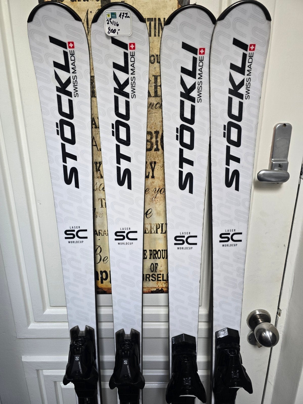 177cm 25  STOCKLI LASER SC NP1550€ VOOR KENNERS, Overige merken, 160 tot 180 cm, Stockli, Ophalen of Verzenden