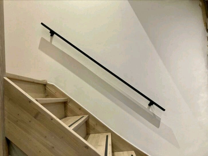 Stalen Trapleuning op maat Zwart, Brons Gepoedercoat op Maat, Doe-het-zelf en Verbouw, Ladders en Trappen, W riphagen, Trap, 7397nv