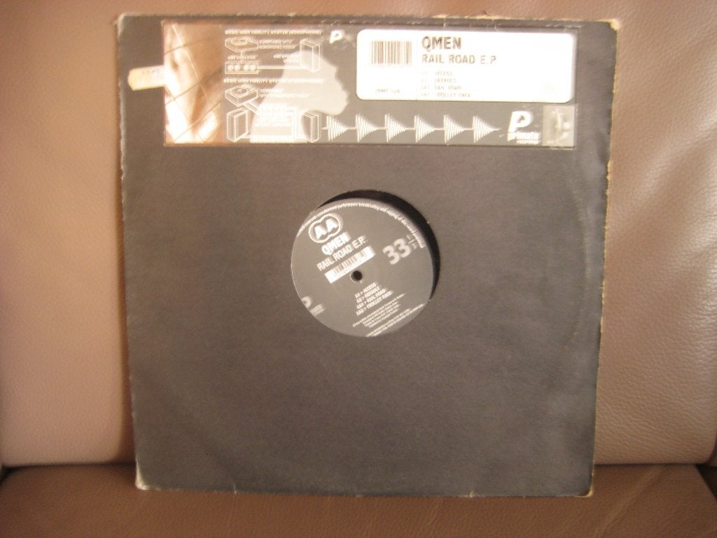 QMen – Rail Road E.P., LP, Gebruikt, Ophalen of Verzenden, Techno