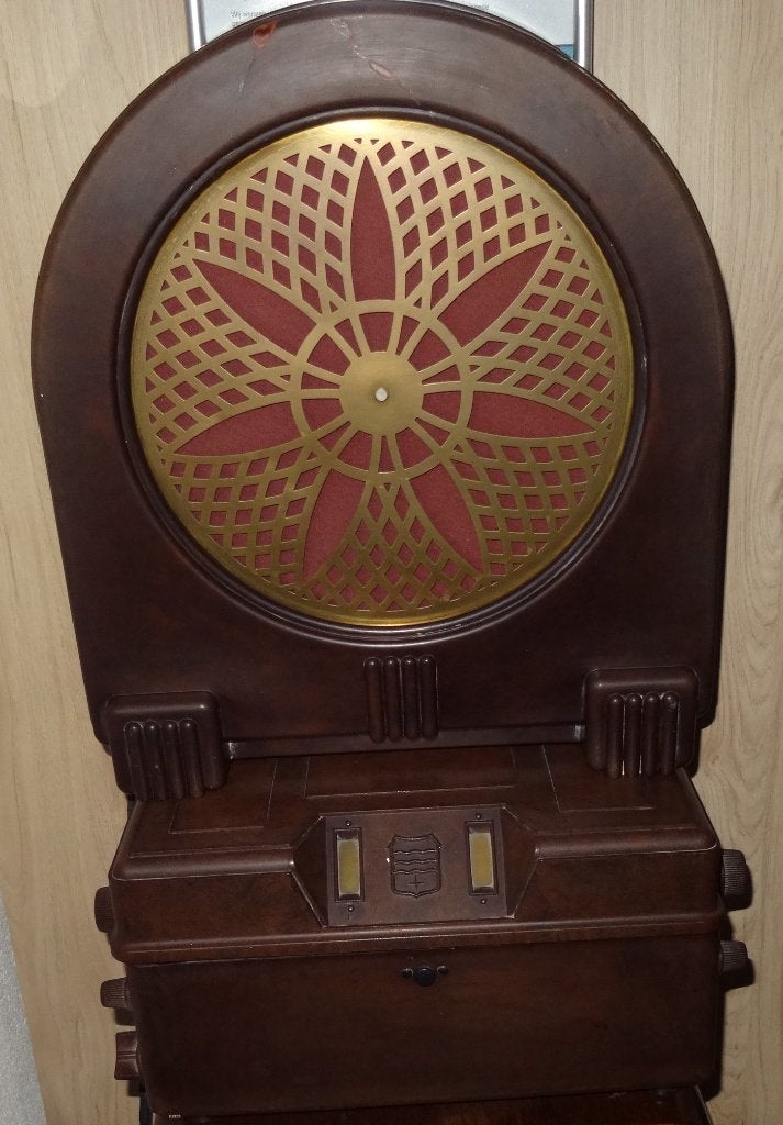 Antieke Philips radio type 2531 van 1930., Antiek en Kunst, Ophalen of Verzenden
