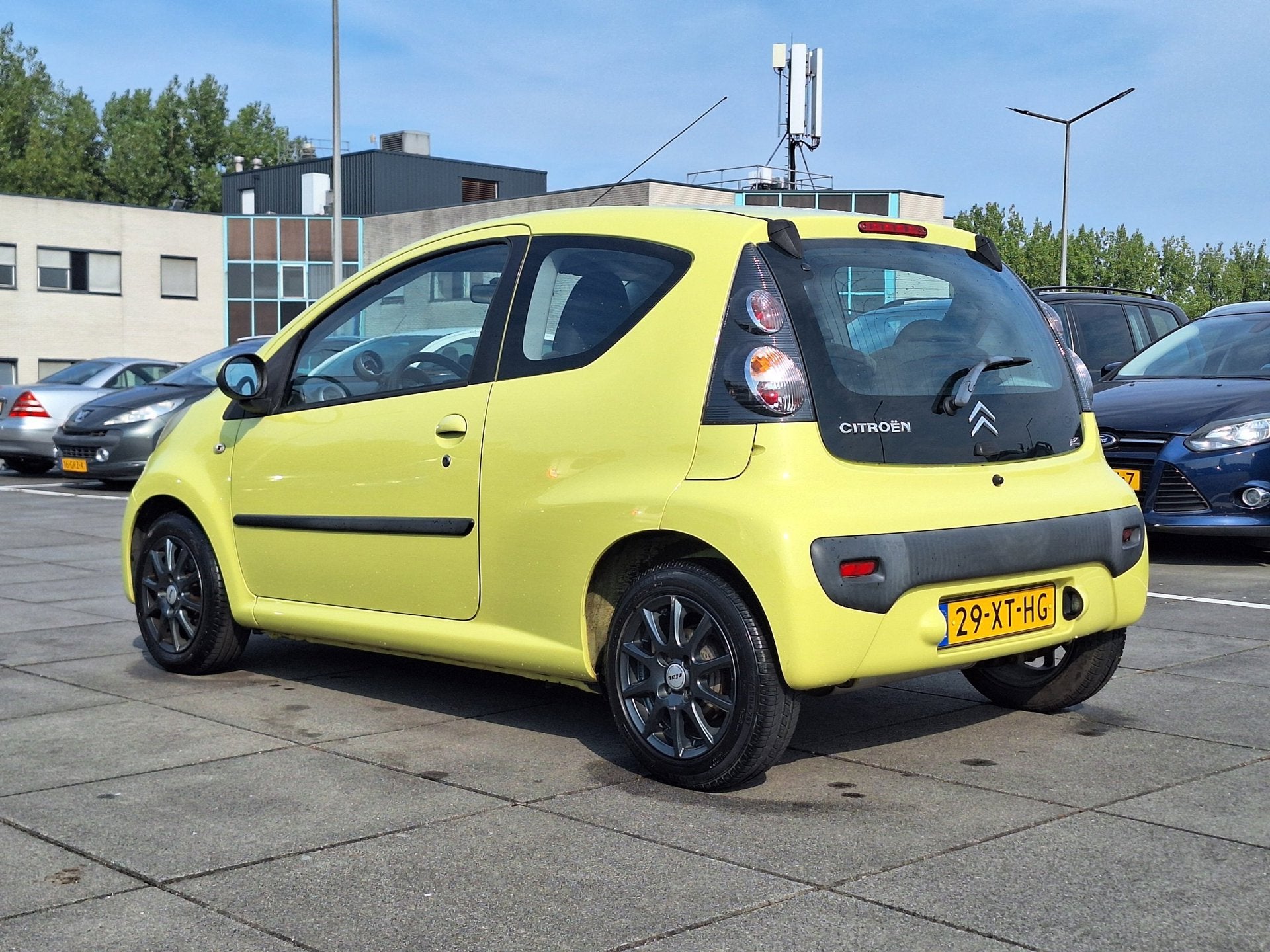 Citroen C1 € 2848,-1.0-12V Ambiance Apk 2027 Aircondition, Voorwielaandrijving, Stof, Gebruikt, 4 stoelen