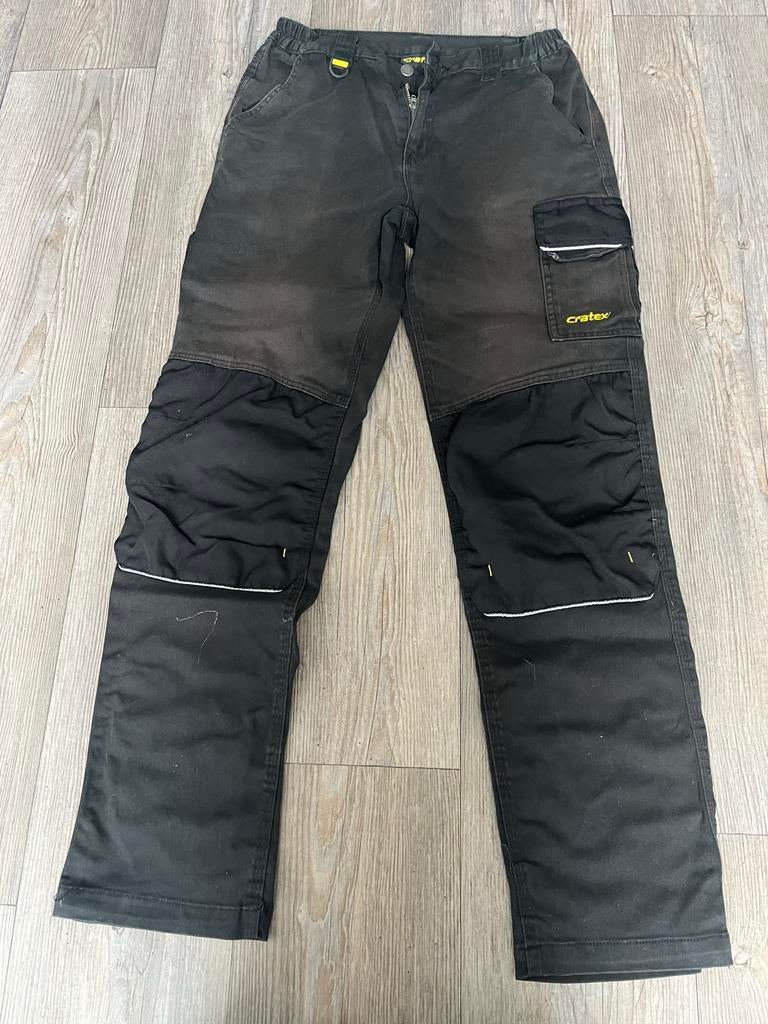 Cratex werkbroek Marmande mt 52 extra lang, Ophalen of Verzenden, Gedragen, Maat 52/54 (L), Zwart