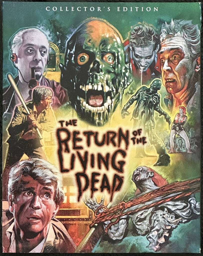 The Return of the Living Dead Blu Ray Regio A Scream Factory, Ophalen of Verzenden, Gebruikt, Horror