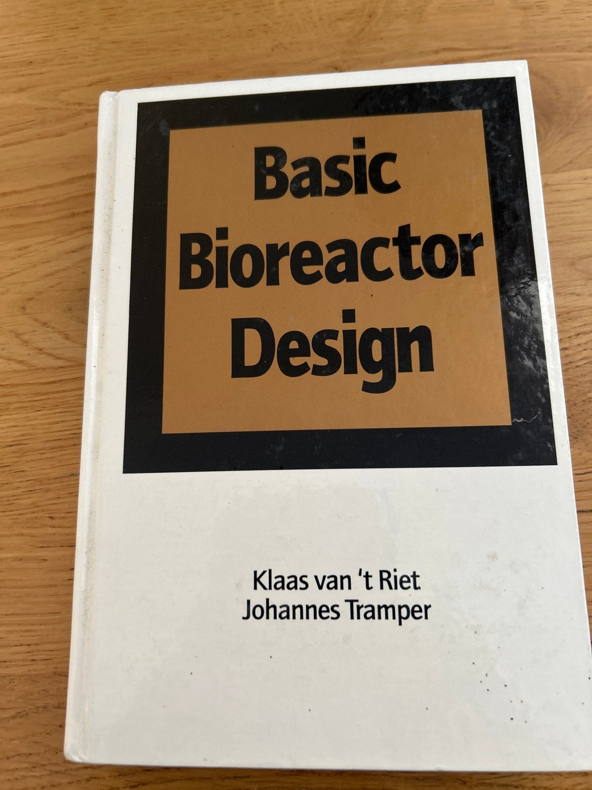Basic Bioreactor Design - Klaas van 't Riet & Johannes Tramp, Ophalen of Verzenden, Gelezen, Overige onderwerpen