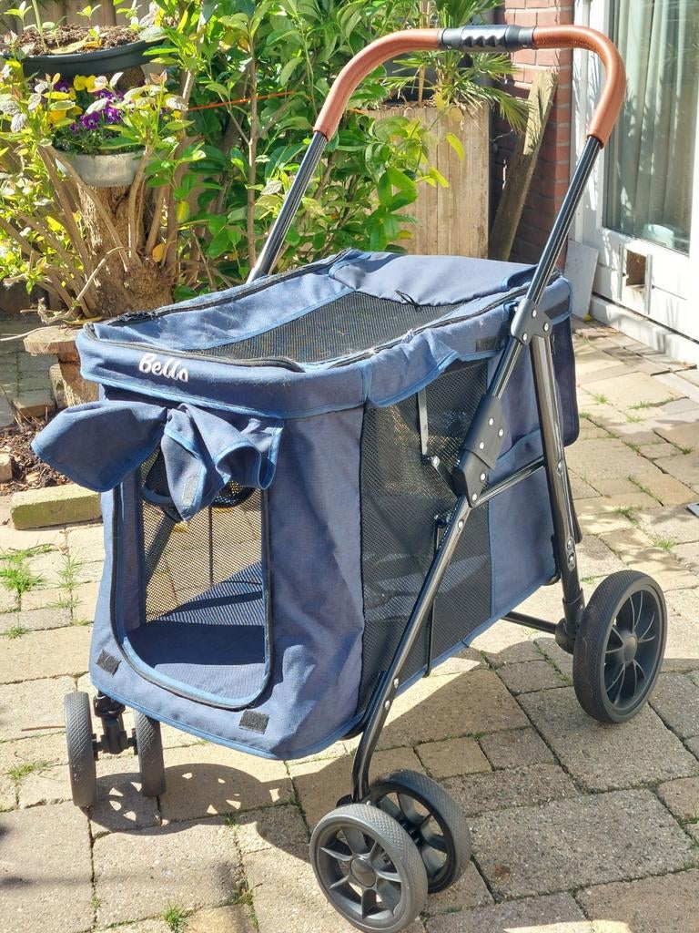 Inklapbare wandelwagen voor puppy of kleine hond., Ophalen, Zo goed als nieuw