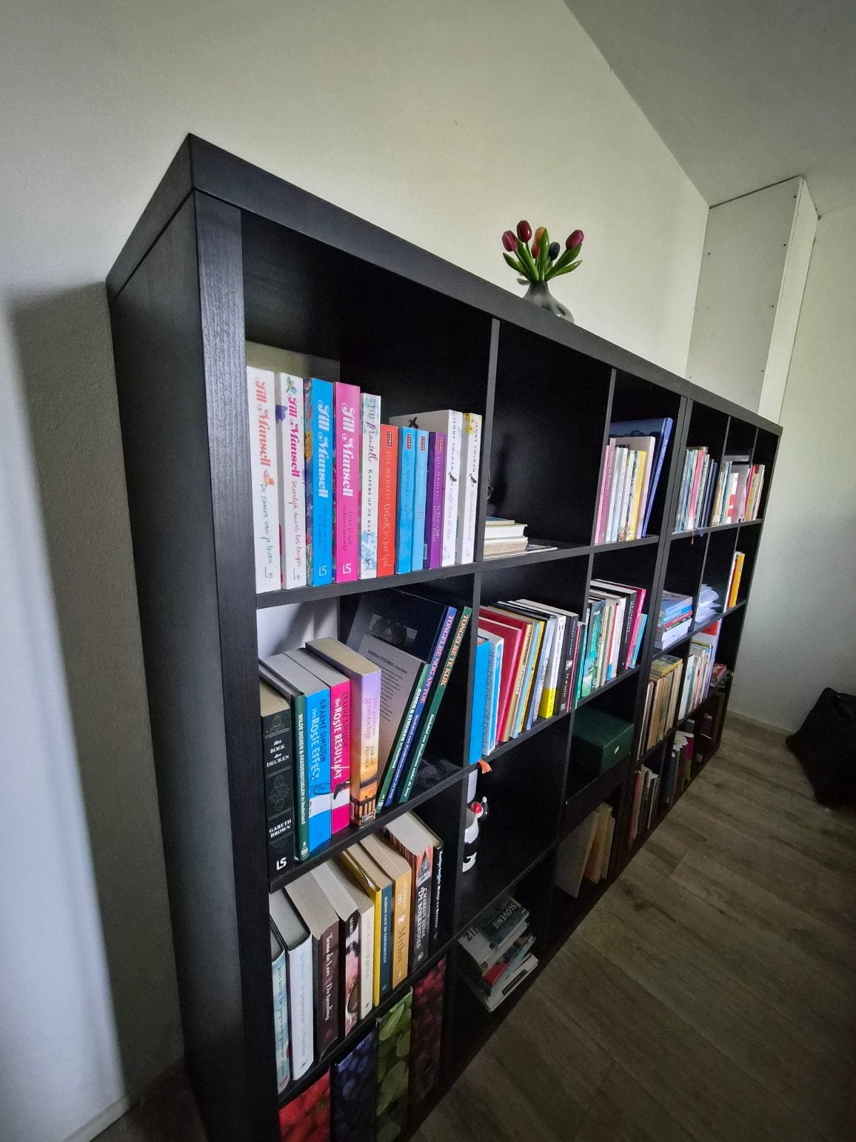 Foto 2 van KALLAX zwartbruin 12 vakken