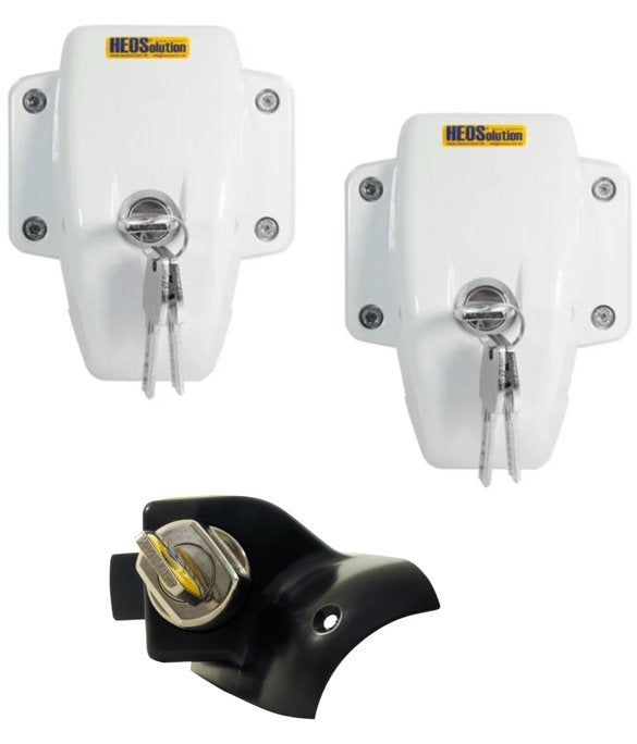 HEOSafe slotenset Set portier (Met sleutel) 2x, Buurserstraat 15 A, 7481 EG,Haaksbergen, Ophalen of Verzenden, Info@123CamperOnderdelen.nl