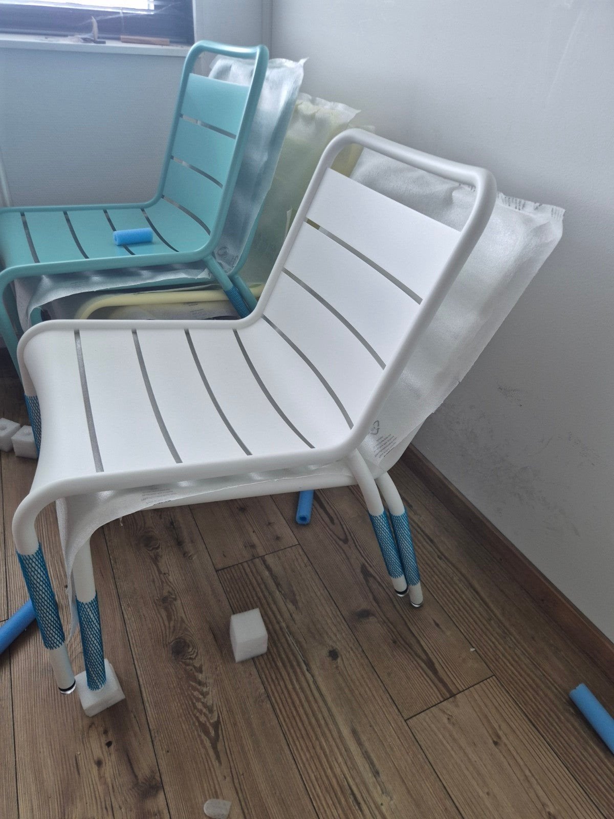 nieuwe fermob Luxembourg lounge stoelen clay grey, Ophalen
