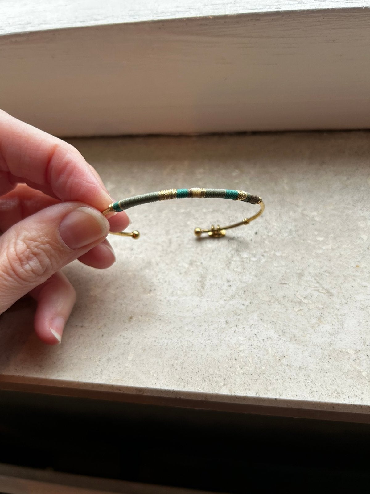 Gas bijoux armband, Ophalen of Verzenden, Zo goed als nieuw