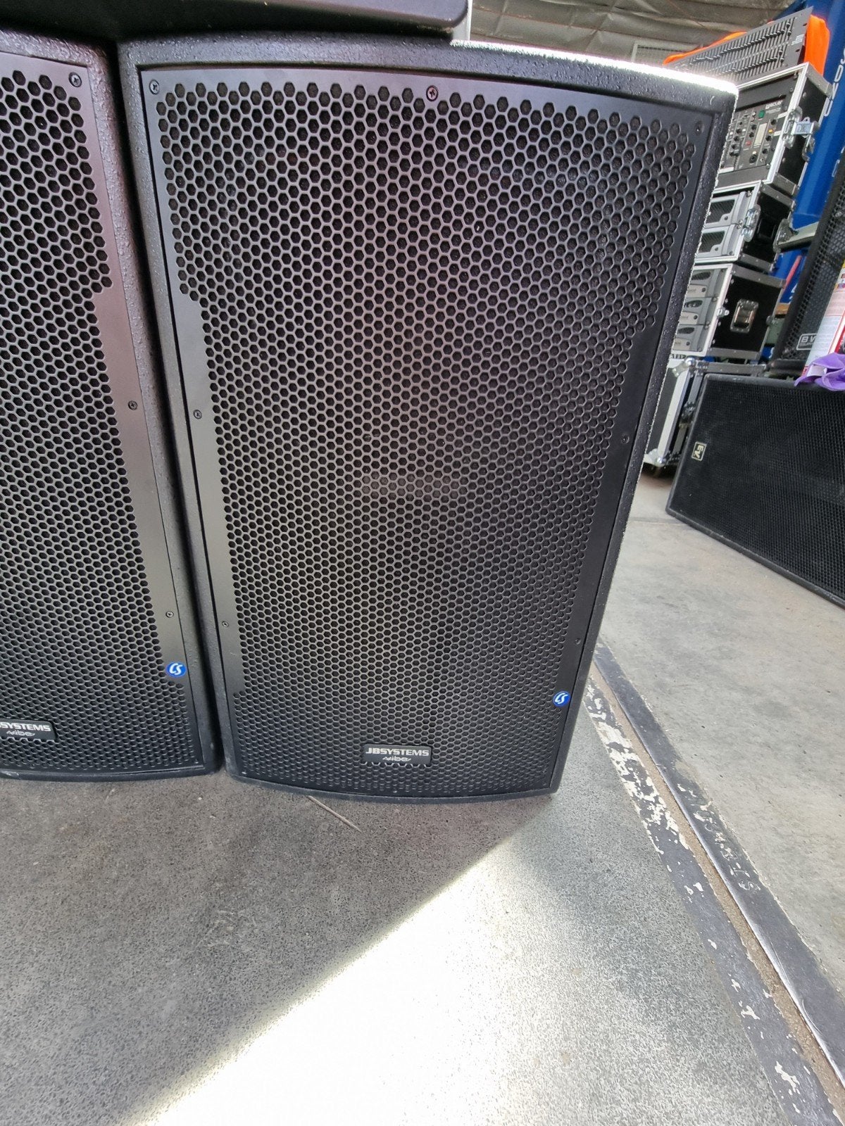 JB Systems VIBE-12 MK2 alleen speakers, Ophalen, Gebruikt, Minder dan 500 watt, P.A.
