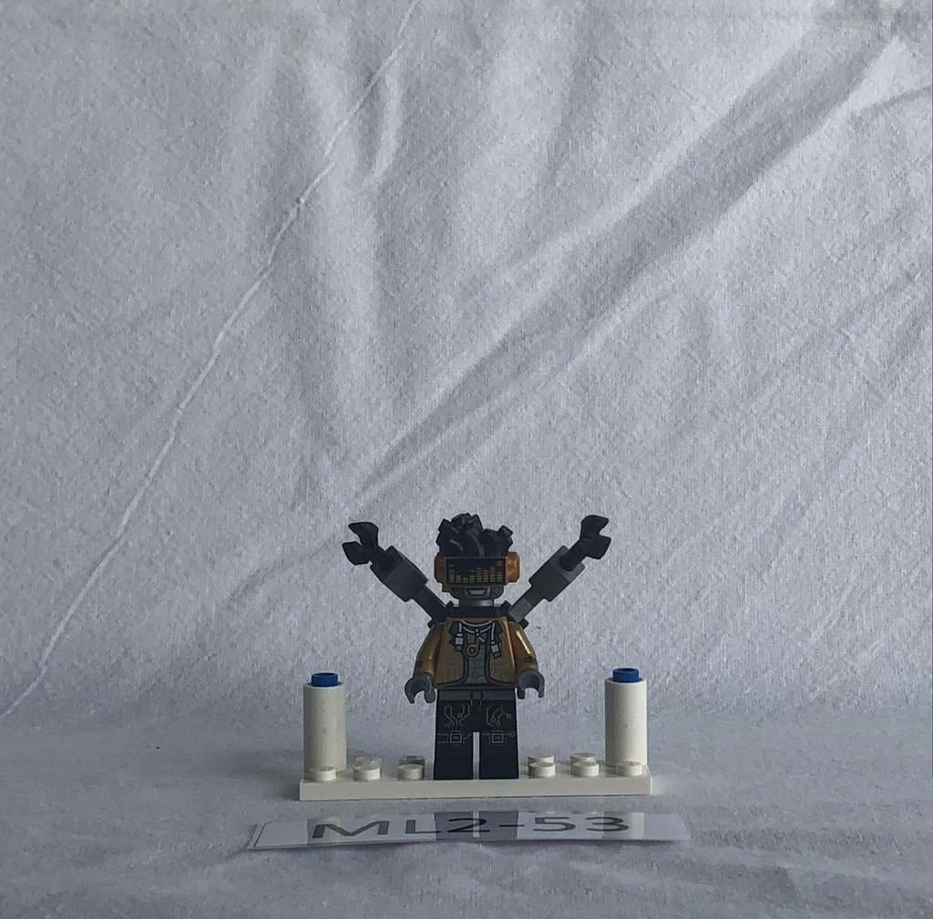 Lego Video minifiguur vid014 - HipHop robot - ML2-53, Lego, Lego, Gebruikt, Lego