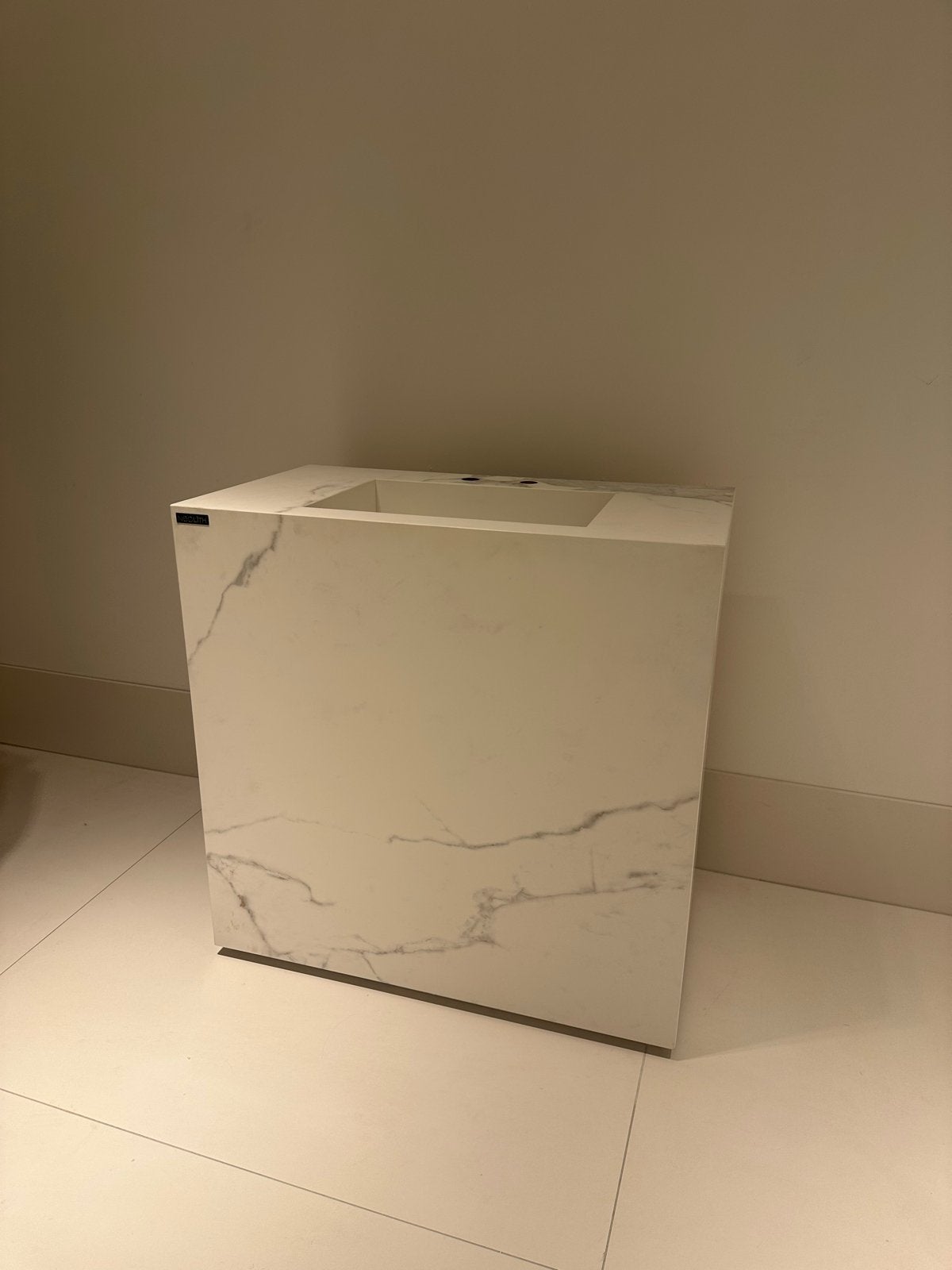 Prachtig Neolith Badkamermeubel (Keramiek), Ophalen, 50 tot 100 cm, Zo goed als nieuw, Minder dan 100 cm