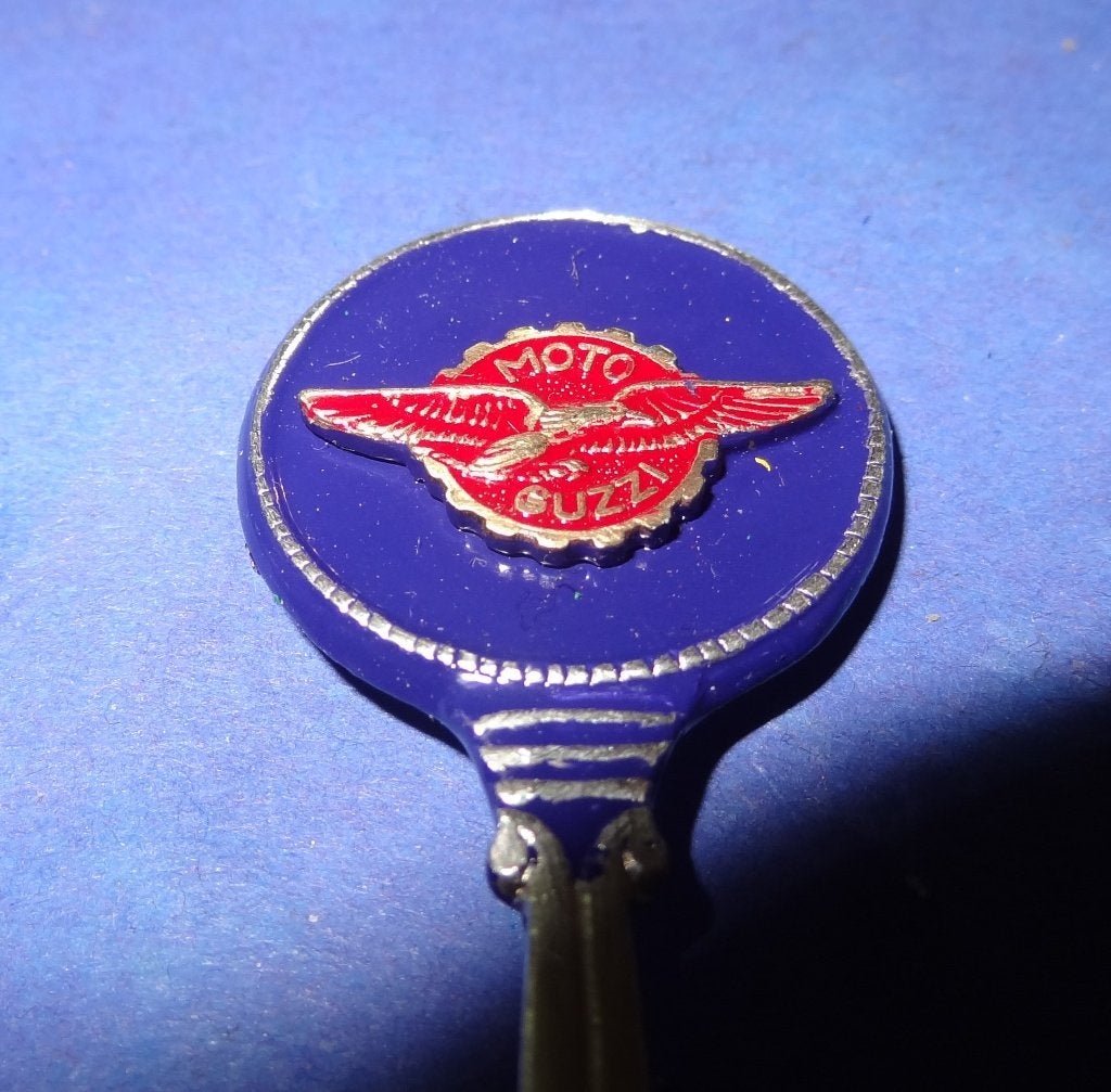Moto Guzzi Motor Bromfiets Thee Lepel No 123abcd, Verzenden, Gebruikt
