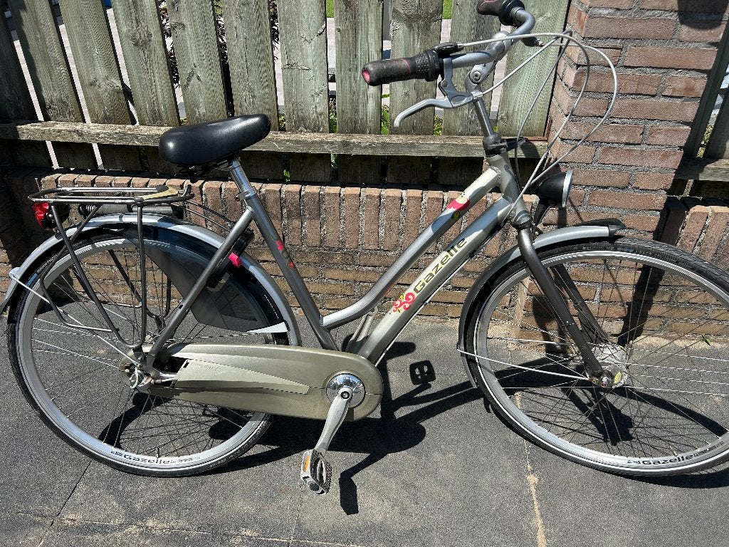 Gazelle damesfiets, Fietsen en Brommers, Fietsen | Dames | Damesfietsen, Ophalen, 53 tot 56 cm, Versnellingen, Zo goed als nieuw