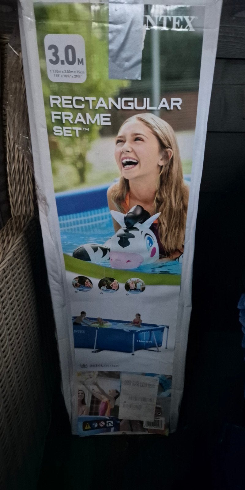 Intex zwembad, Ophalen, Gebruikt, Opzetzwembad, 200 tot 400 cm