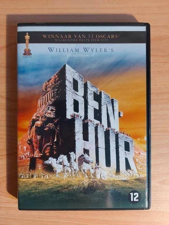 Ben Hur - 1959 Charlton Heston, Alle leeftijden, Drama, Ophalen of Verzenden, Zo goed als nieuw