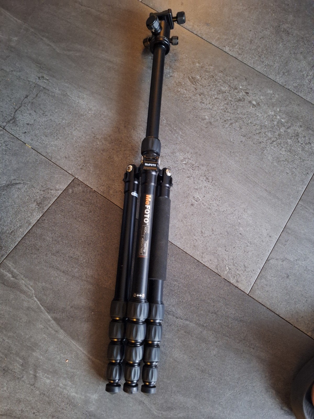 MeFOTO A1350 Roadtrip Aluminium Statief met Balhoofd, Ophalen, Monopod functie, Overige merken, Driepoot