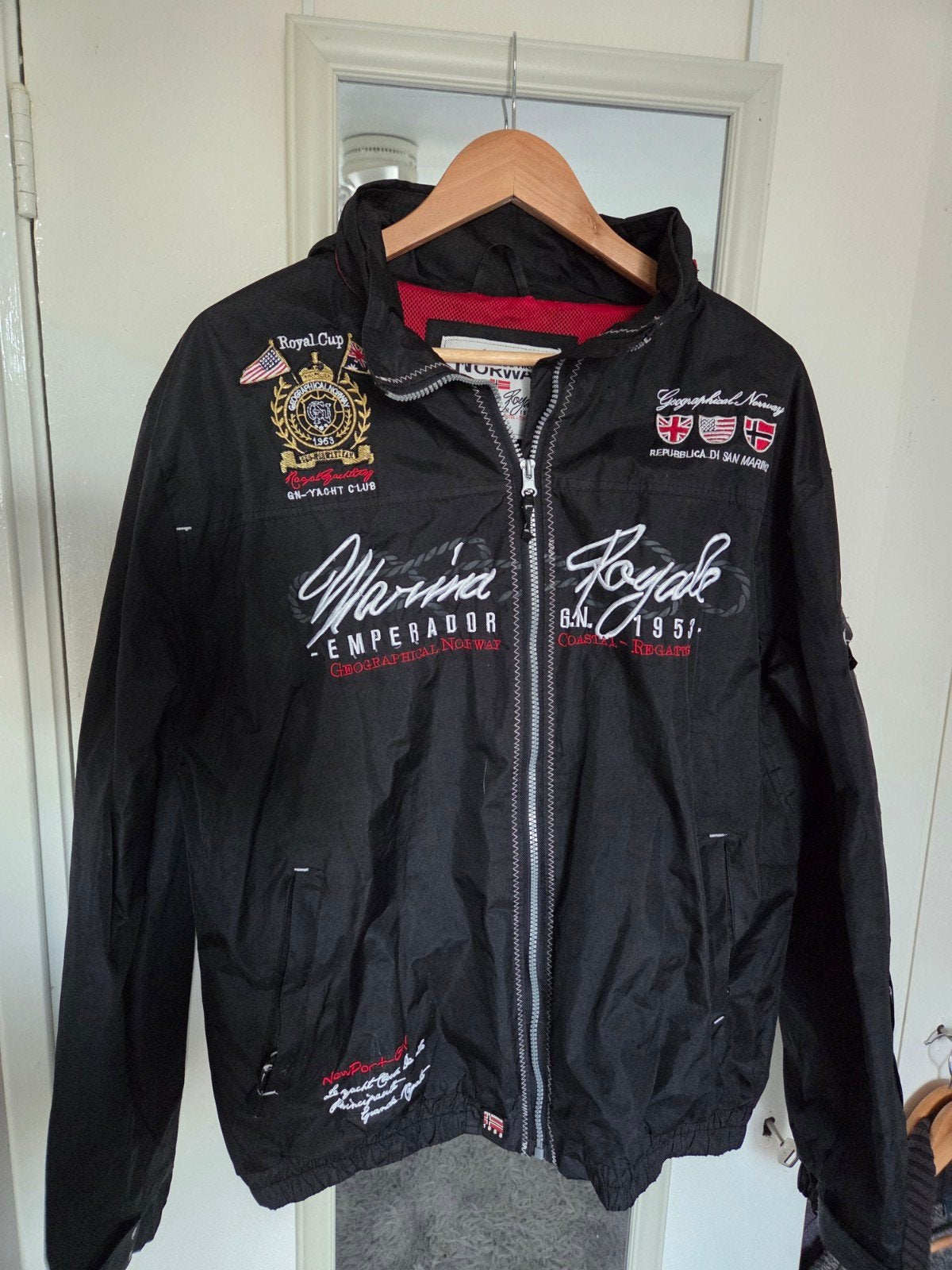 Geographical Norway Marina Royale jas - Maat XL, Zwart, Maat 56/58 (XL), Ophalen of Verzenden, Zo goed als nieuw