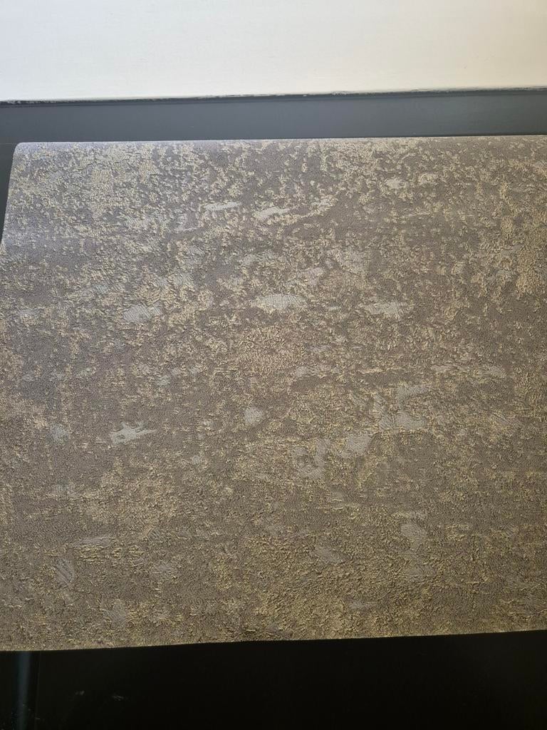 Vliesbehang avalon Bruin/Goud, Ophalen of Verzenden, Minder dan 10 m², Bruin