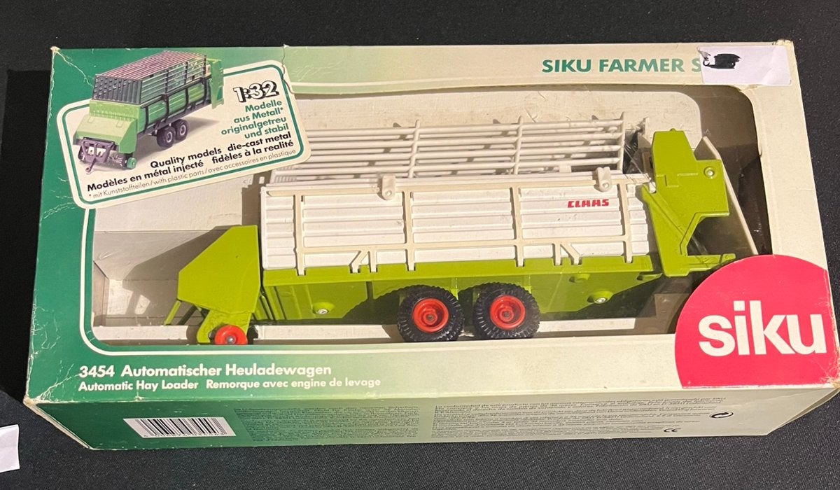 Siku 3454 automatische opraapwagen 1:32, Ophalen of Verzenden, Nieuw, Tractor of Landbouw