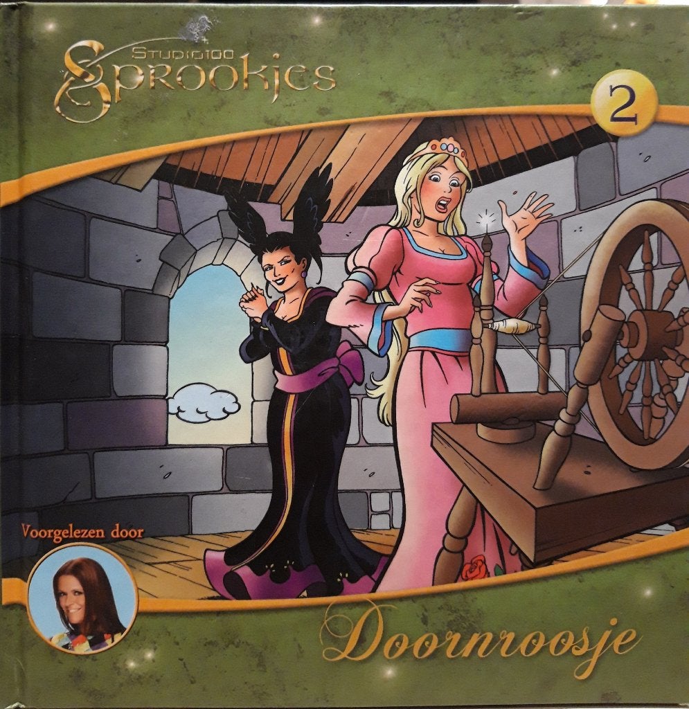 Doornroosje Sprookjes Studio 100 Luisterboek 2 BOEK MET CD, Boeken, Luisterboeken, Studio 100, Kind, Cd, Ophalen of Verzenden