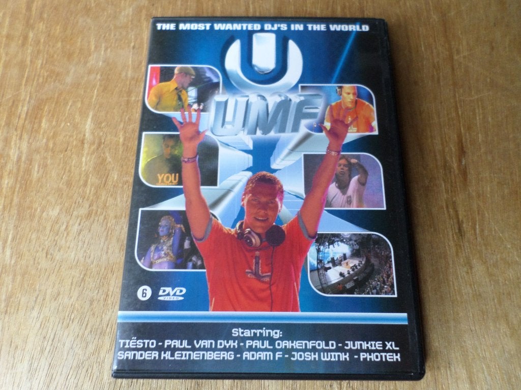 The Most Wanted Dj's In The World - UMF Trance DVD, Alle leeftijden, Ophalen of Verzenden, Zo goed als nieuw, Muziekvideo's
