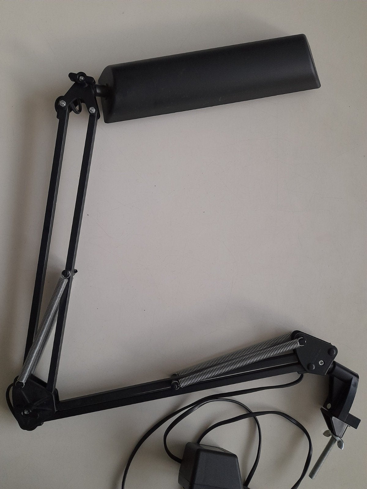 Bureaulamp met klem werklamp Strini Denemarken - zgan, Huis en Inrichting, Lampen | Tafellampen, Ophalen, Bureaulamp