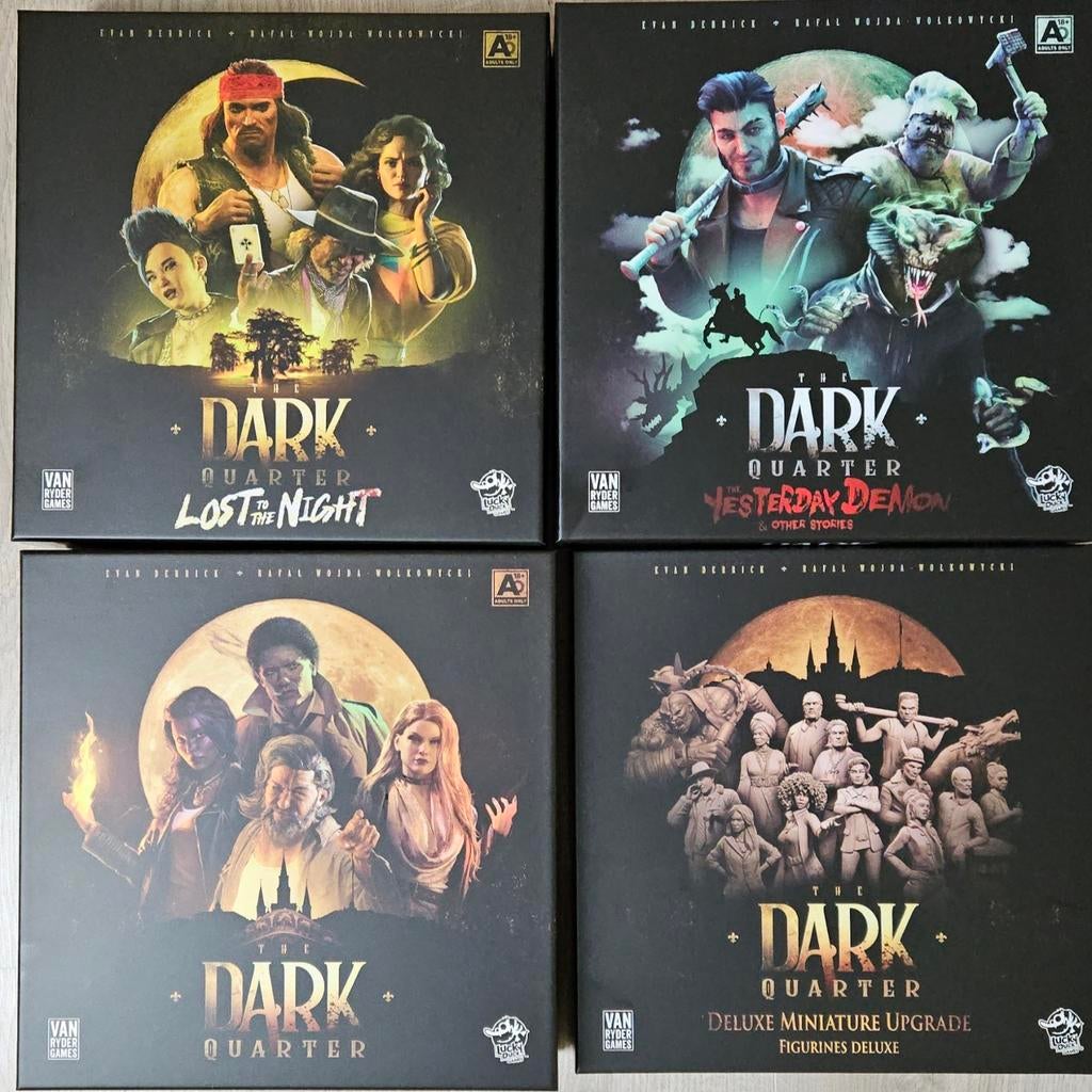 The dark quarter compleet, Ophalen of Verzenden, Zo goed als nieuw