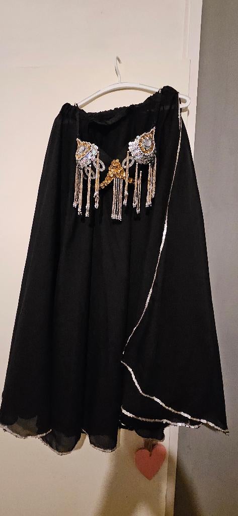 Buikdans set, Ophalen of Verzenden, Zo goed als nieuw, Zilver