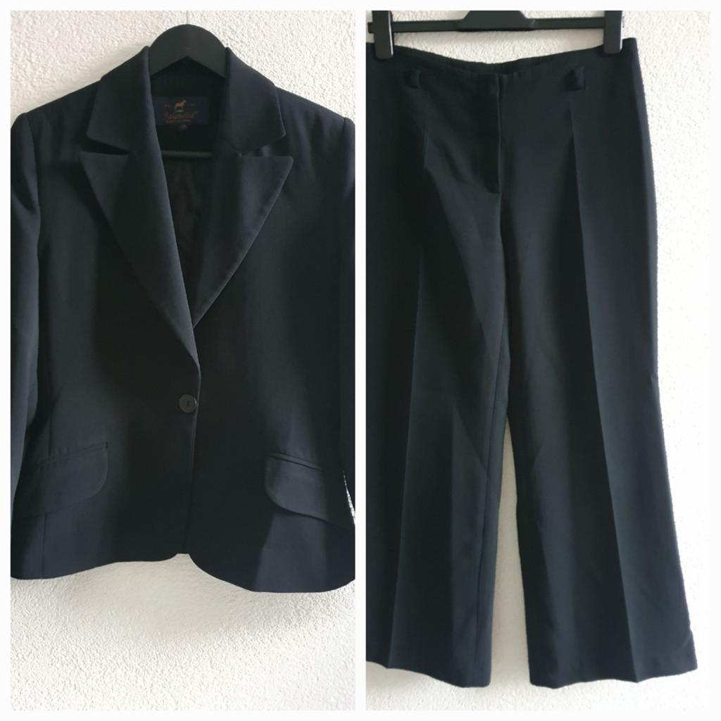 Falabella Zwart Damespak - Maat 36, Kleding | Dames, Falabella, Kostuum of Pak, Zwart, Ophalen of Verzenden