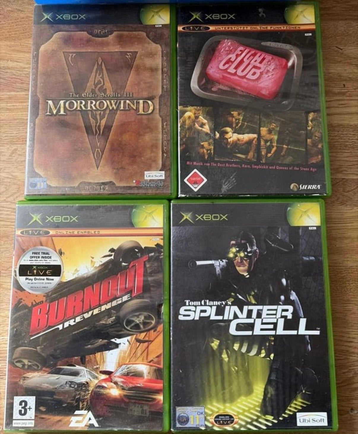 8 originele Xbox games in 1 koop, Ophalen of Verzenden, Gebruikt, Overige genres
