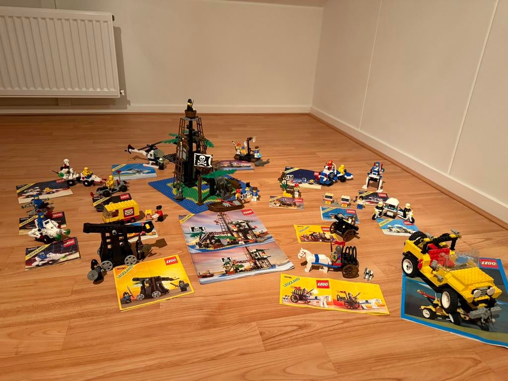 Lego partij oa Castle- Pirates - uit de jaren ‘80 en ‘90!, Kinderen en Baby's, Speelgoed | Duplo en Lego, Ophalen of Verzenden