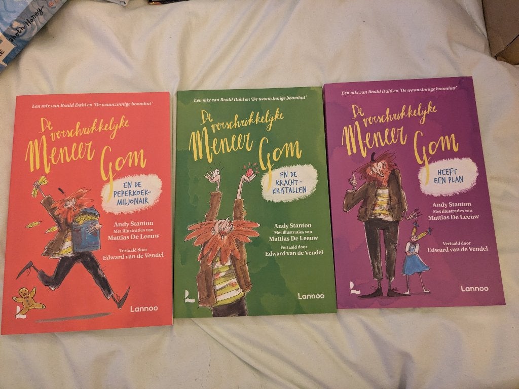 De verschrikkelijke meneer Gom (prijs per stuk), Boeken, Ophalen of Verzenden, Nieuw, Fictie algemeen