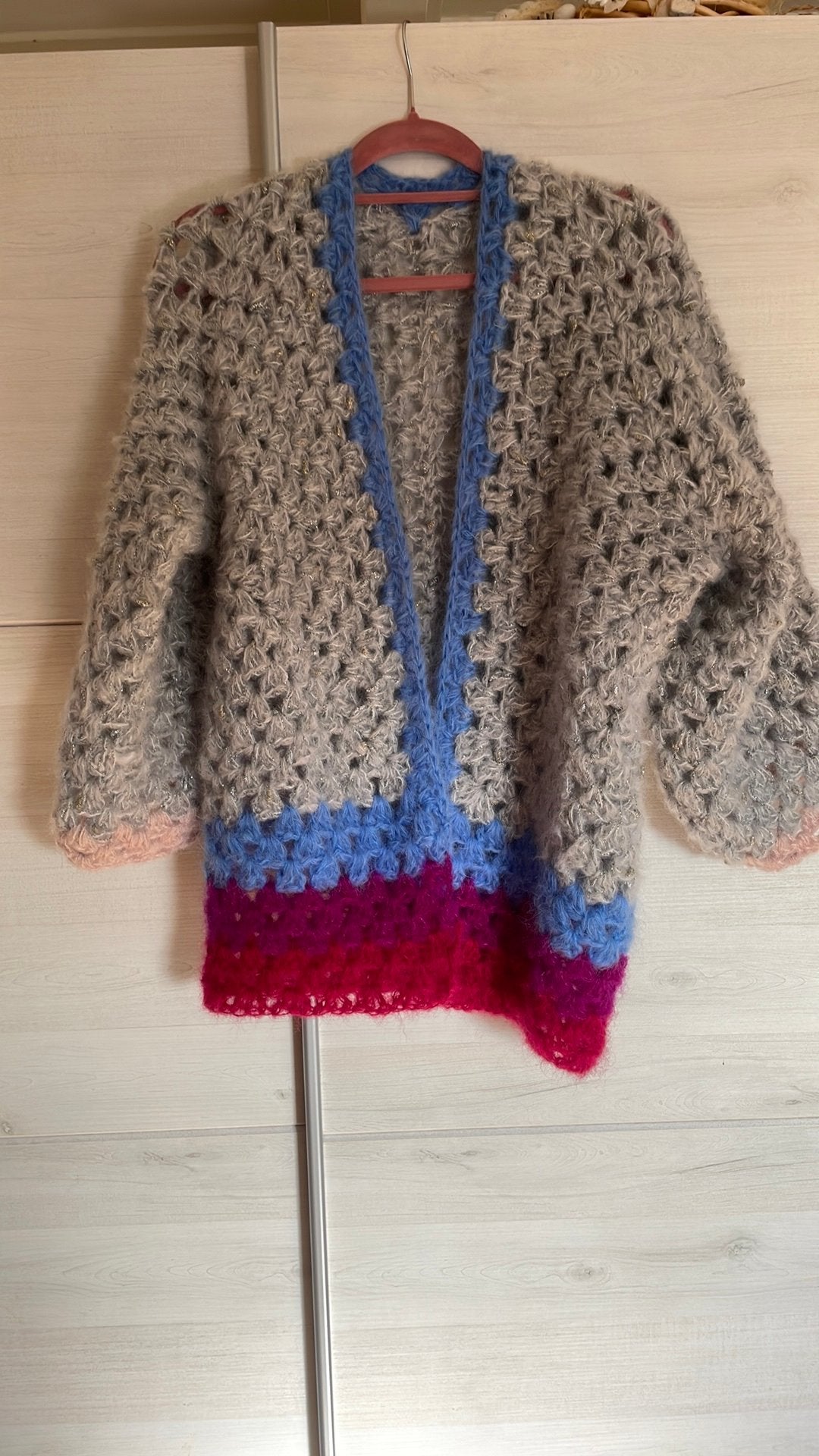Prachtig mohair vest 46, Ophalen of Verzenden, Zo goed als nieuw, Maat 46/48 (XL) of groter