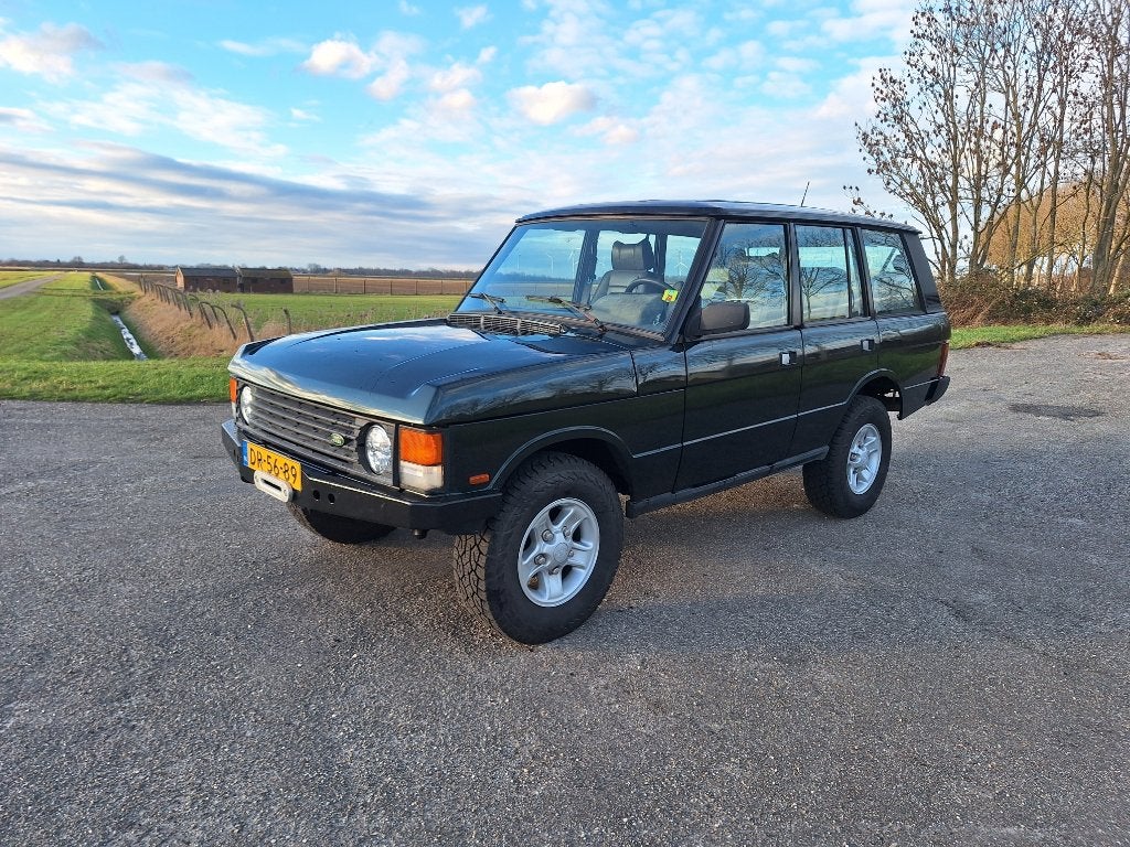 Belastingvrije Range Rover Classic 4-deurs, Auto's, Automaat, 8 cilinders, 3900 cc, Leder