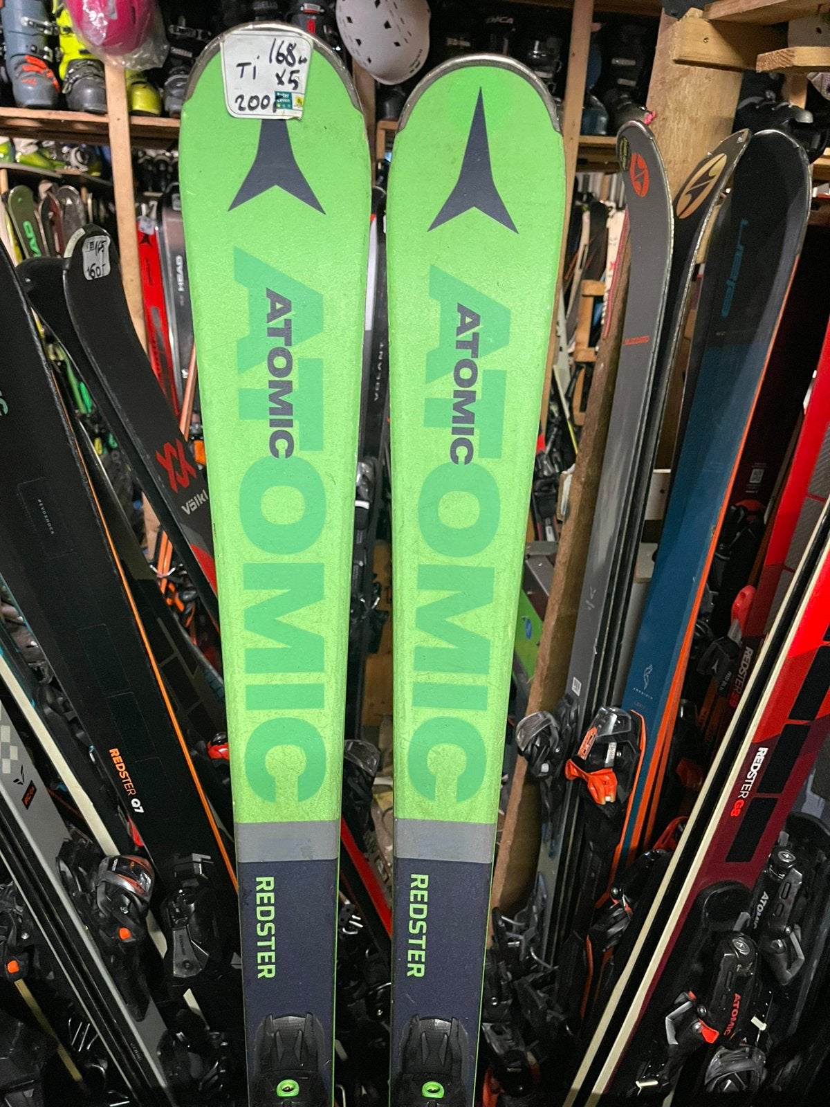 170cm ATOMIC REDSTER X5 all round carve skis, 160 tot 180 cm, Ophalen of Verzenden, Zo goed als nieuw, Carve