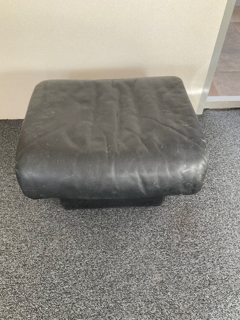 Hocker, Huis en Inrichting, Ophalen, Gebruikt, Leer, Modern