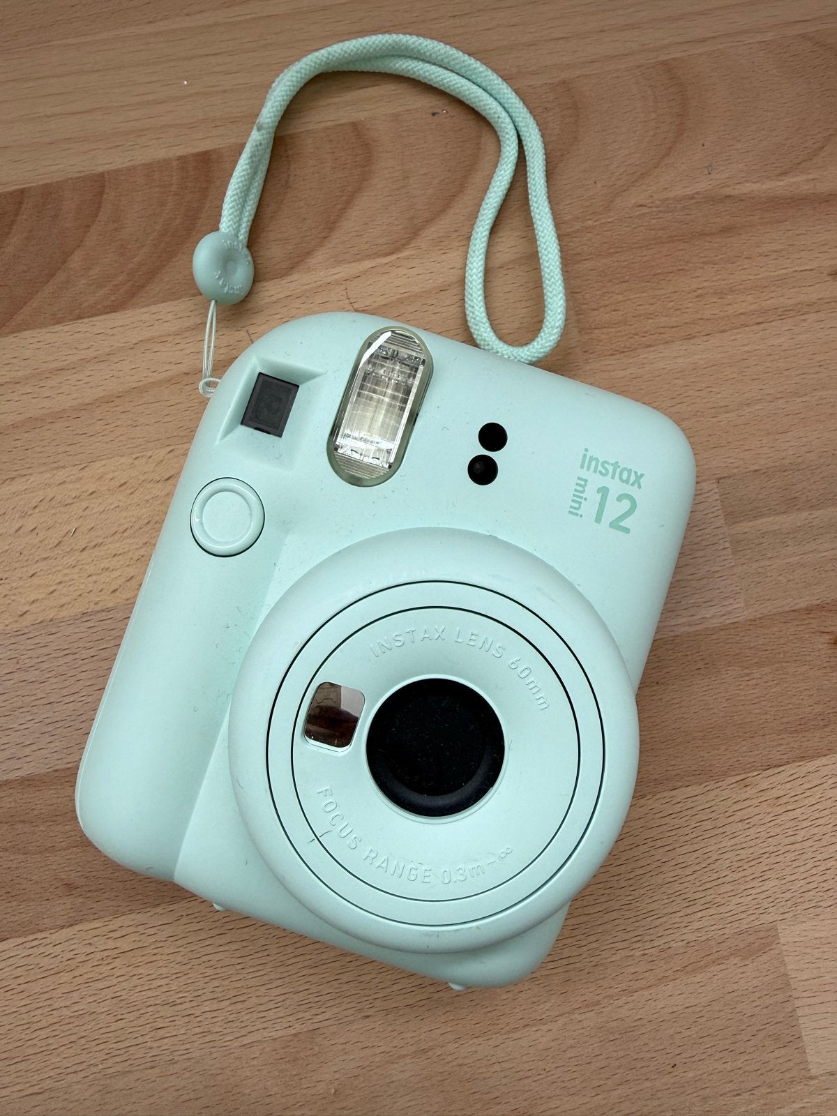 Fujifilm Instax Mini 12 Instant Camera - Mint Groen, Audio, Tv en Foto, Fotocamera's Digitaal, Ingebouwde flitser, Instant camera