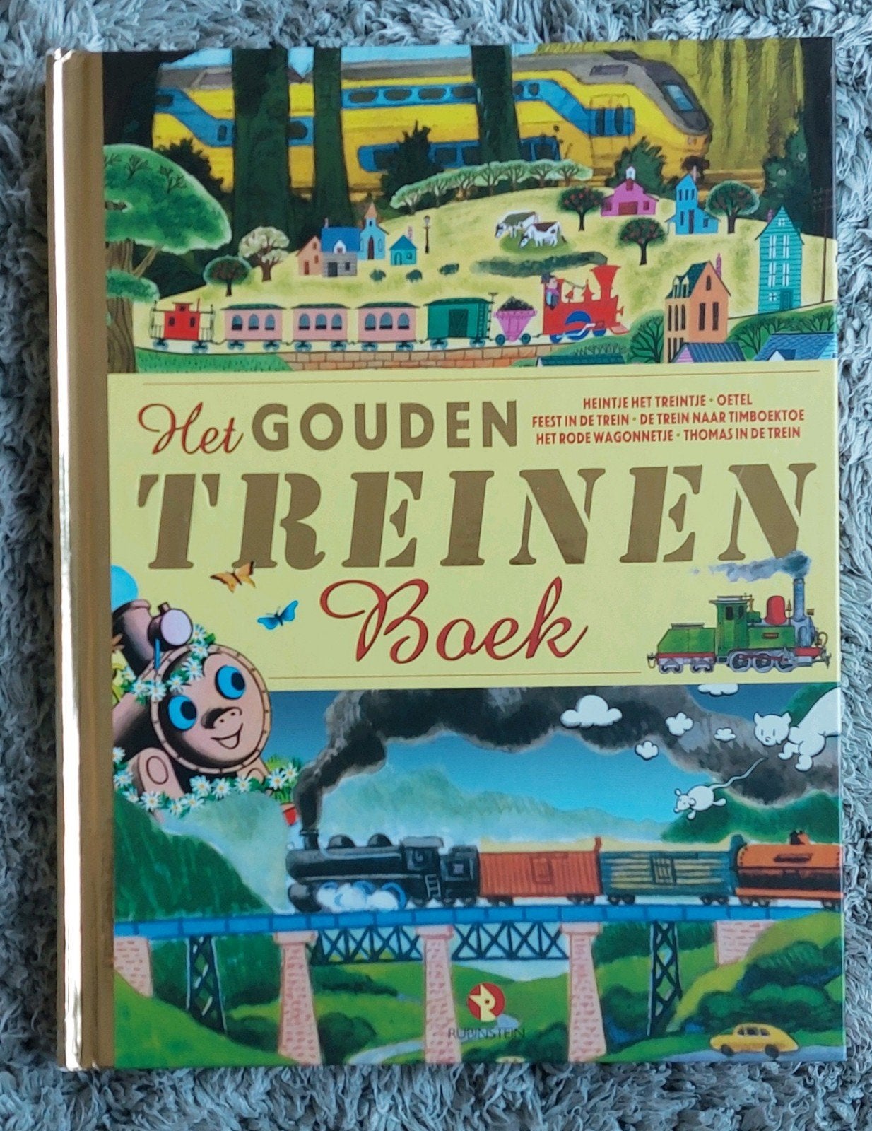 Het Gouden Treinen Boek - Diverse verhalen over treinen, Boeken, Ophalen, Nieuw, Diverse Auteurs
