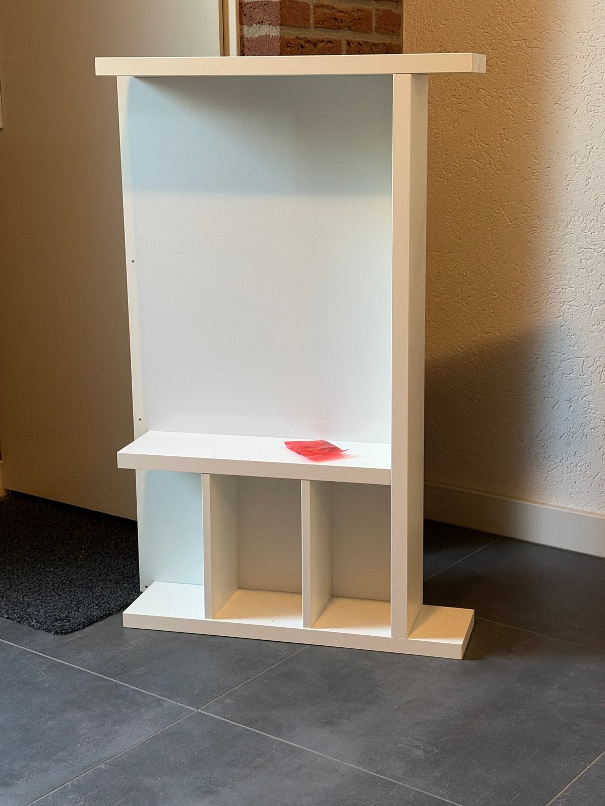IKEA Micke opzetstuk - Wit bureau opbouw, Ophalen, Gebruikt