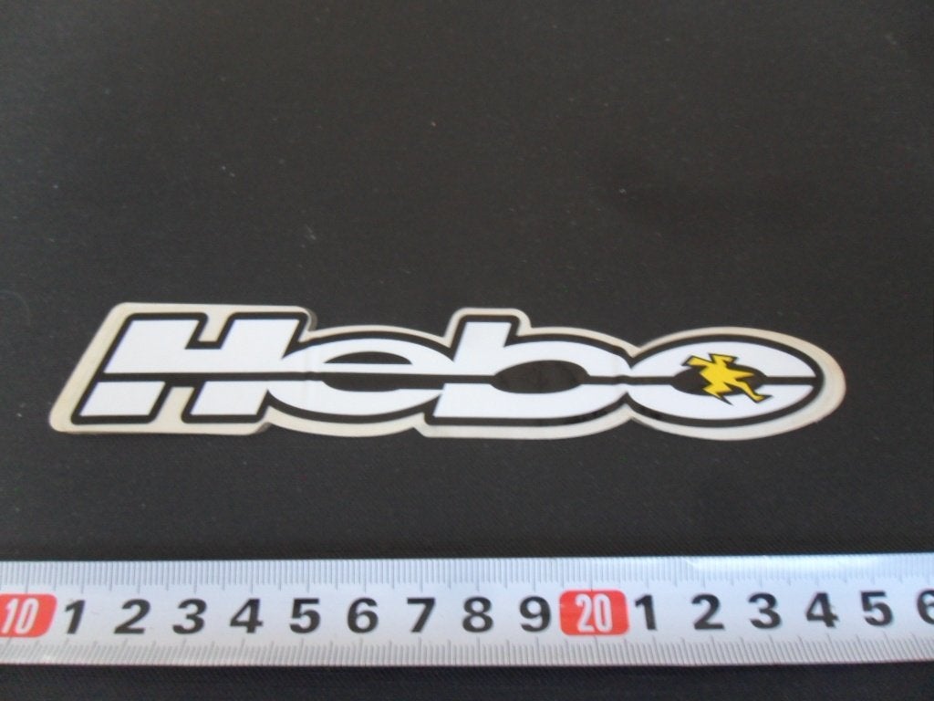 sticker Transparant HEBO  Groot *, Ophalen, Zo goed als nieuw