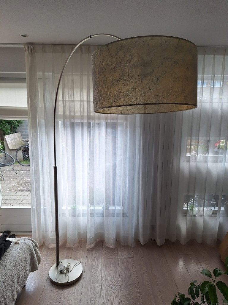Staande lamp met voet, Ophalen, Gebruikt, 200 cm of meer, E27 (groot)